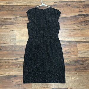 Ann Taylor Black and Gold Dress